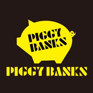 PIGGY BANKSロゴイエロー