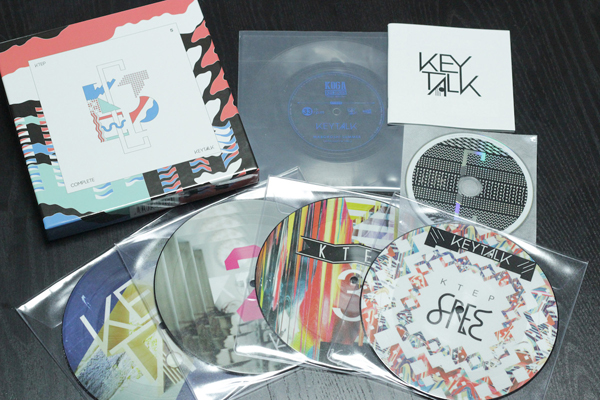 Keytalk 横浜アリーナ公演記念グッズとして Ktep Complete のアナログレコードボックスセットを限定800セット発売 Jungle Life