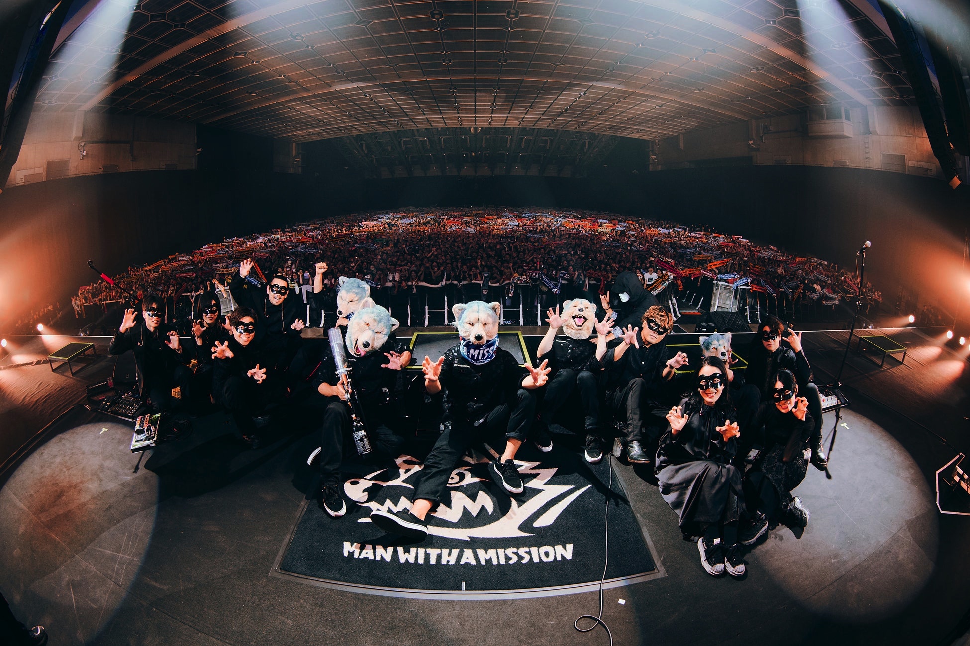 MAN WITH A MISSION” 結成15周年アリーナツアー完走！「XV e.p. Tour