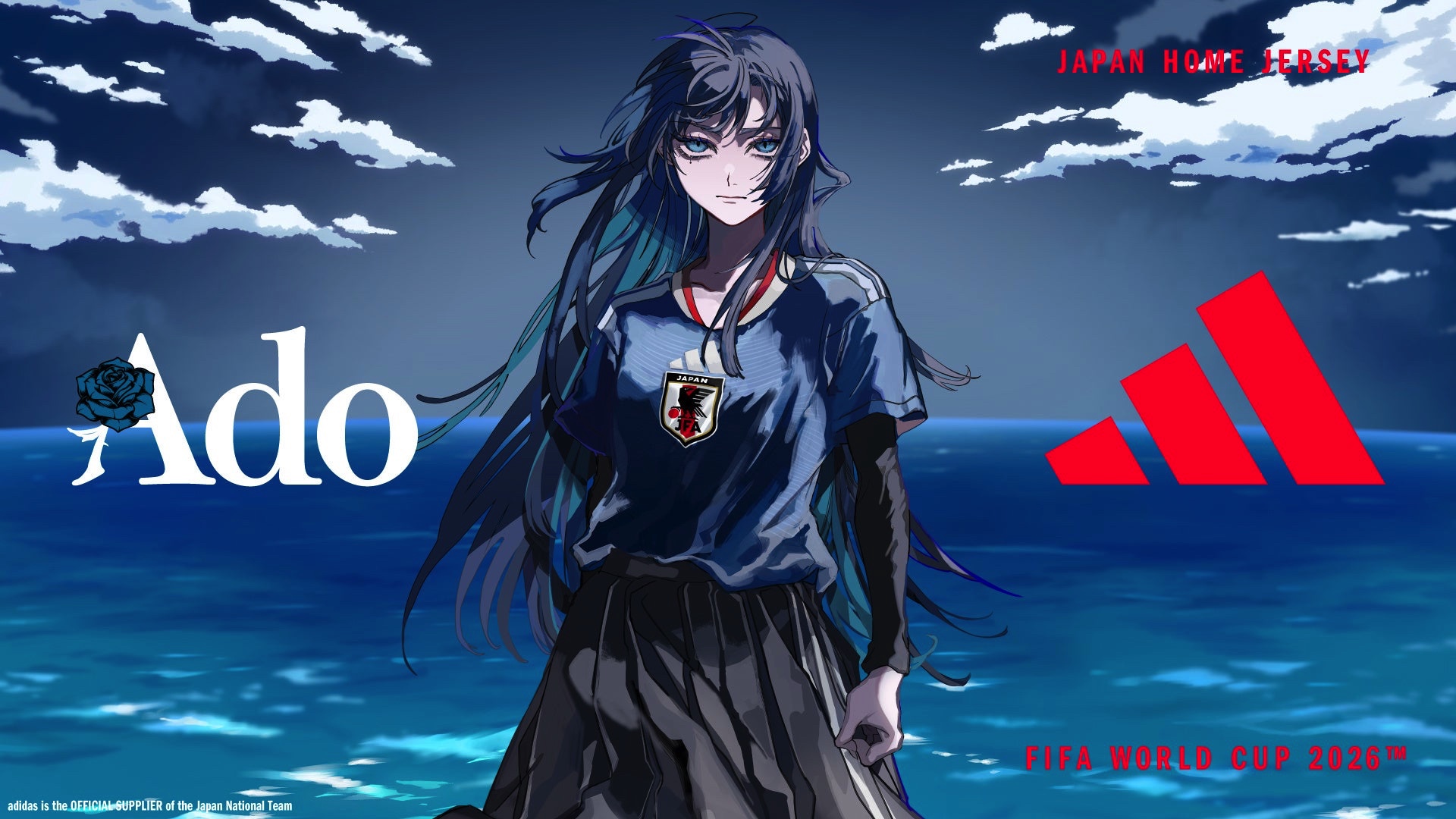 アディダス サッカー日本代表 2026 ユニフォームクリエイティブ